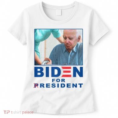 Biden For Resident Funny Biden Nursing Women's T-Shirt