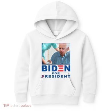 Biden For Resident Funny Biden Nursing Kids Hoodie