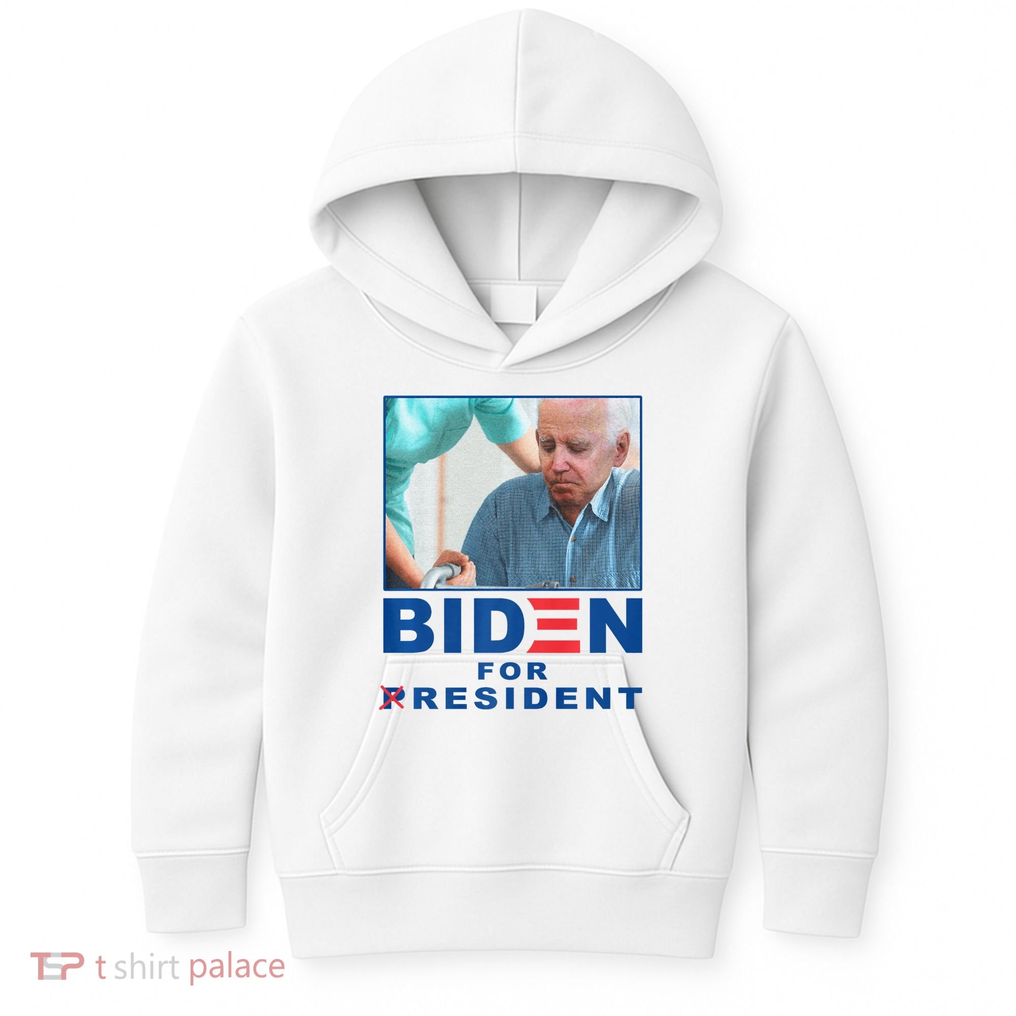 Biden For Resident Funny Biden Nursing Kids Hoodie