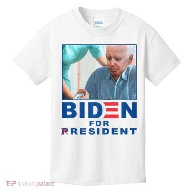 Biden For Resident Funny Biden Nursing Kids T-Shirt