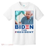 Biden For Resident Funny Biden Nursing Kids T-Shirt thumb 0