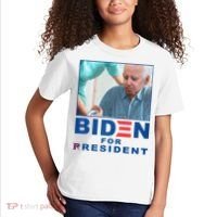 Biden For Resident Funny Biden Nursing Kids T-Shirt thumb 2