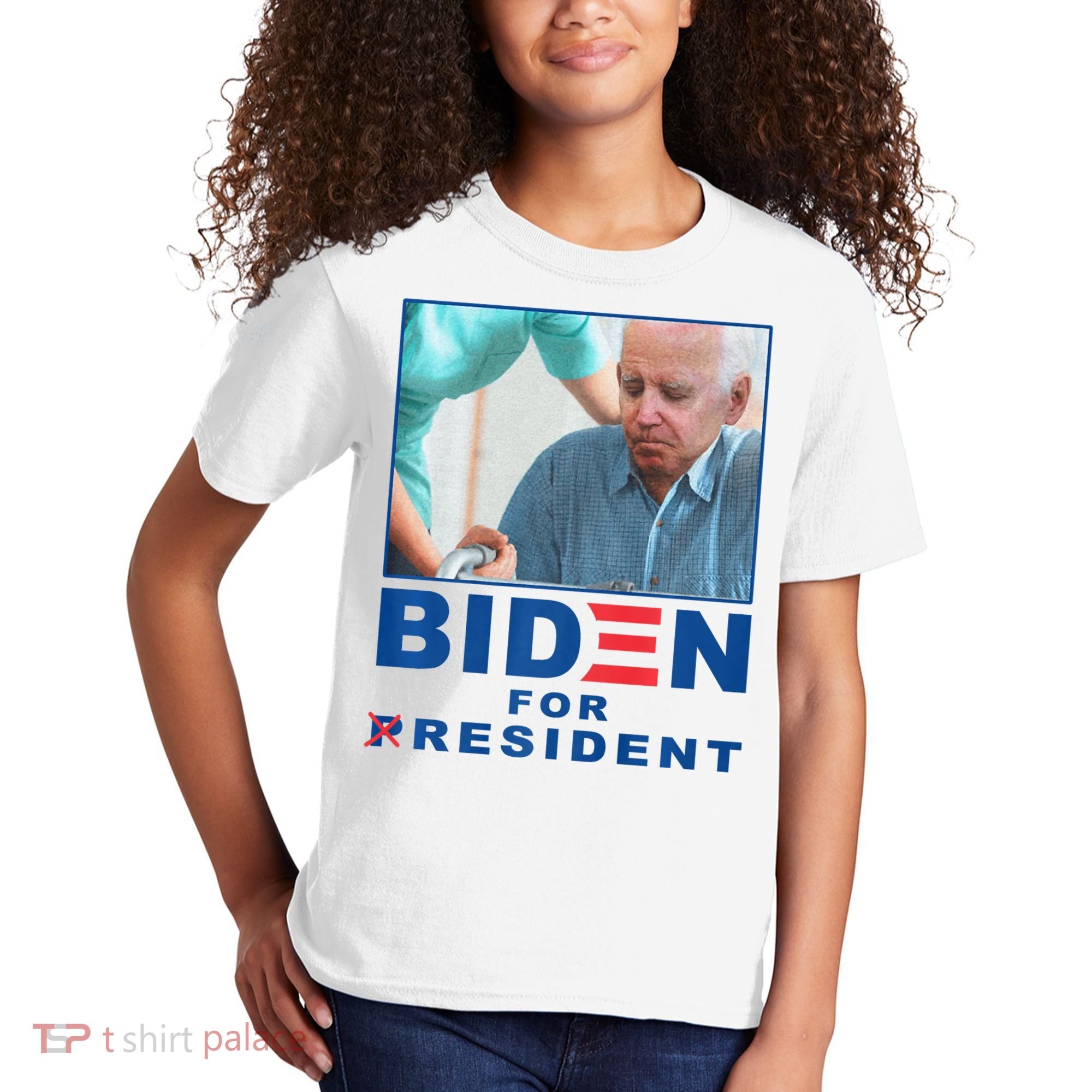 Biden For Resident Funny Biden Nursing Kids T-Shirt