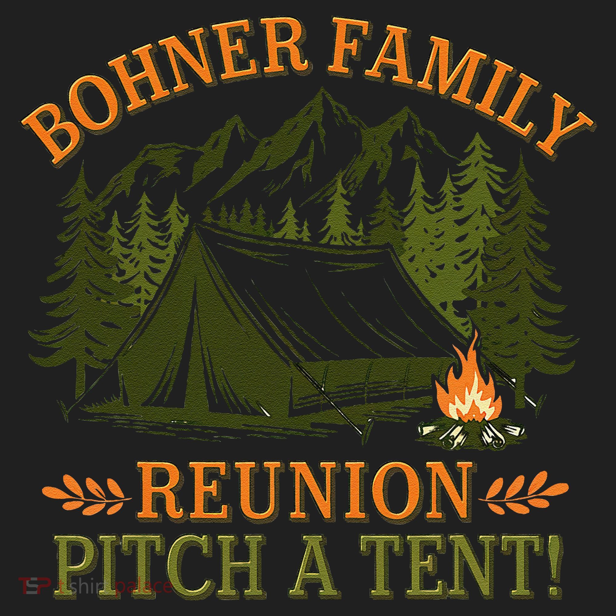 Bohner Family Reunion Pitch A Tent Women's Sweatshirt
