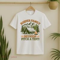 Bohner Family Reunion Pitch A Tent T-Shirt thumb 2
