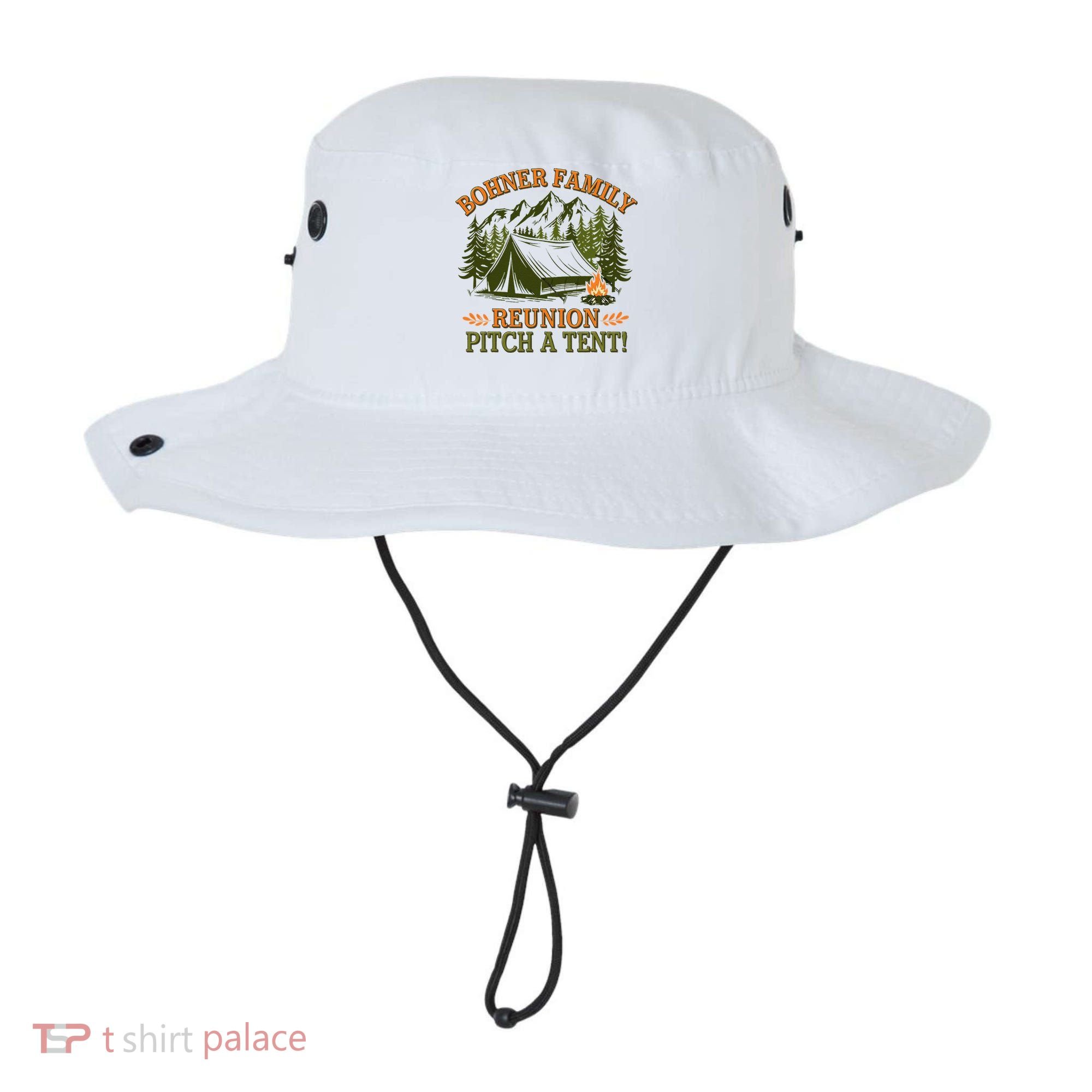 Bohner Family Reunion Pitch A Tent Bucket Hat