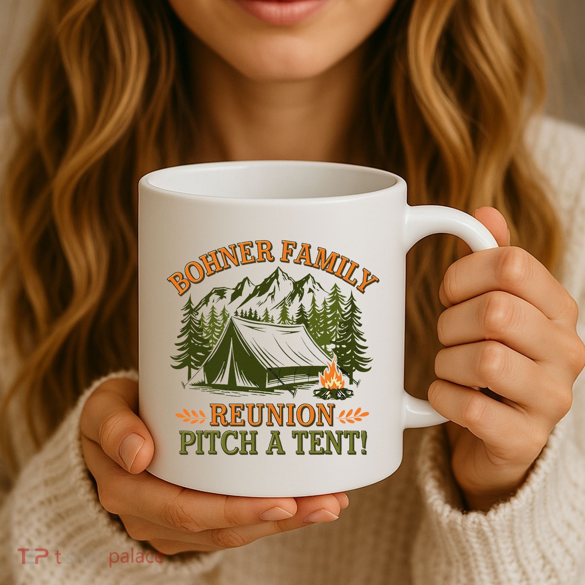 Bohner Family Reunion Pitch A Tent Coffee Mug