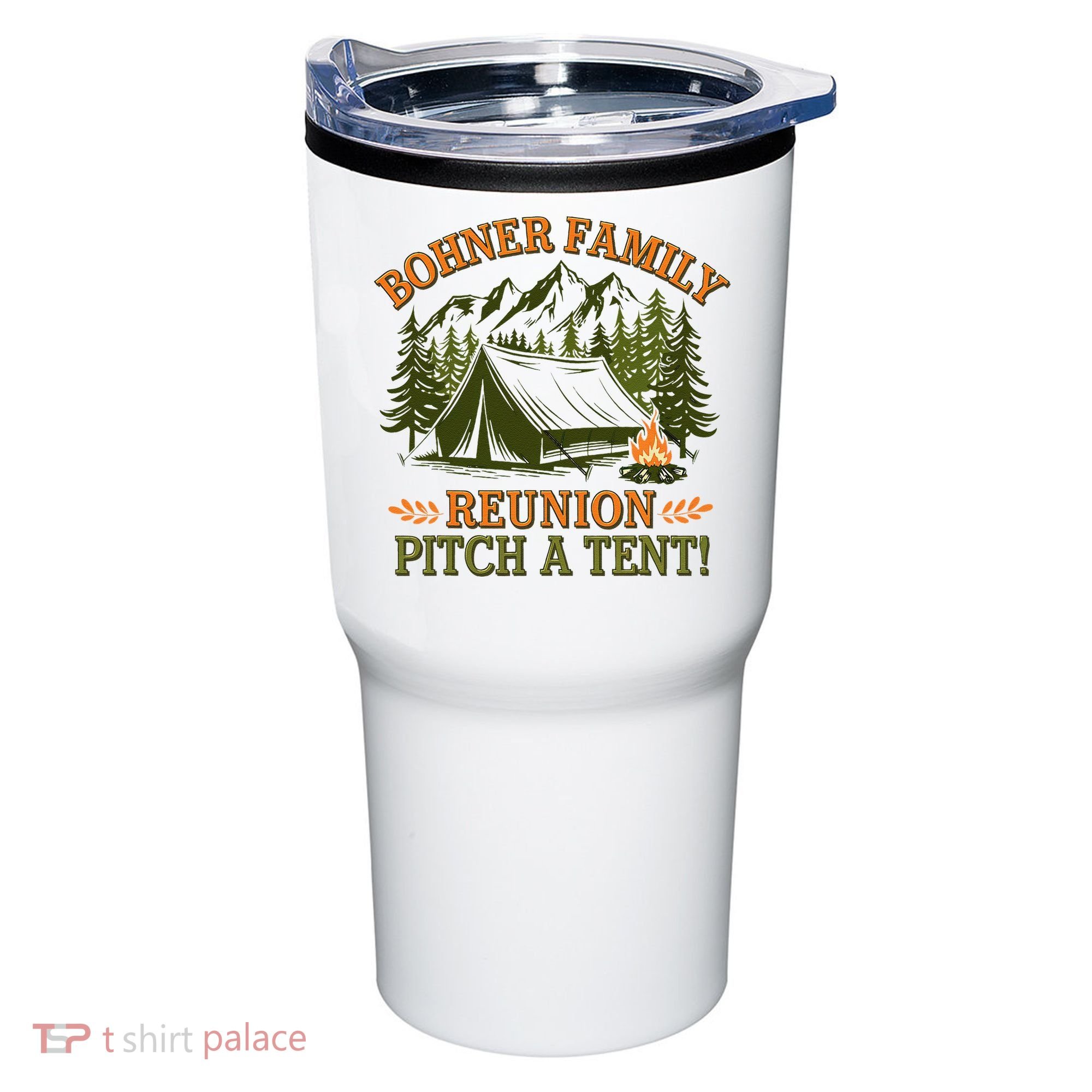 Bohner Family Reunion Pitch A Tent Tumbler