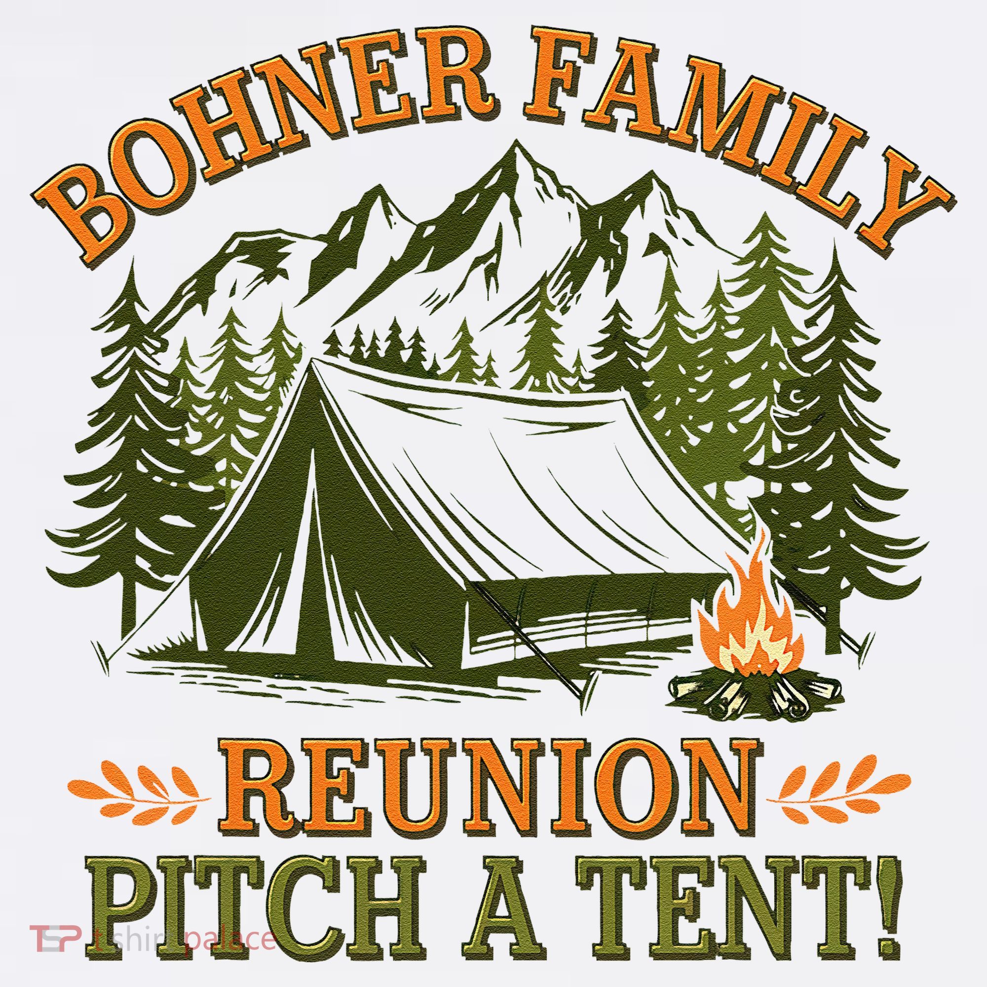 Bohner Family Reunion Pitch A Tent Women's Tank Top