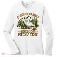 Bohner Family Reunion Pitch A Tent Women's Long Sleeve Shirt thumb 0