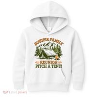 Bohner Family Reunion Pitch A Tent Kids Hoodie thumb 0