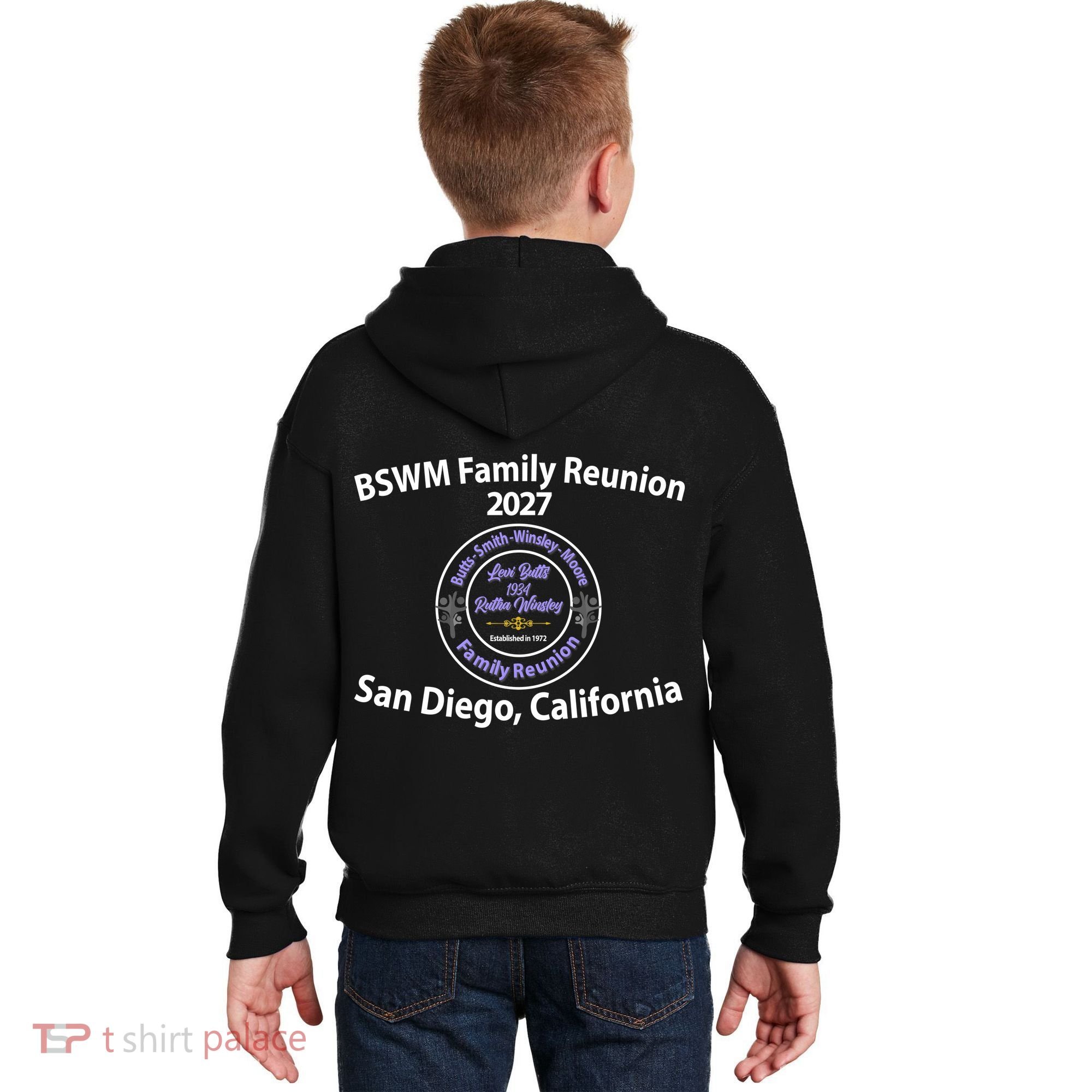 BSWM Family Reunion 2027 Kids Hoodie