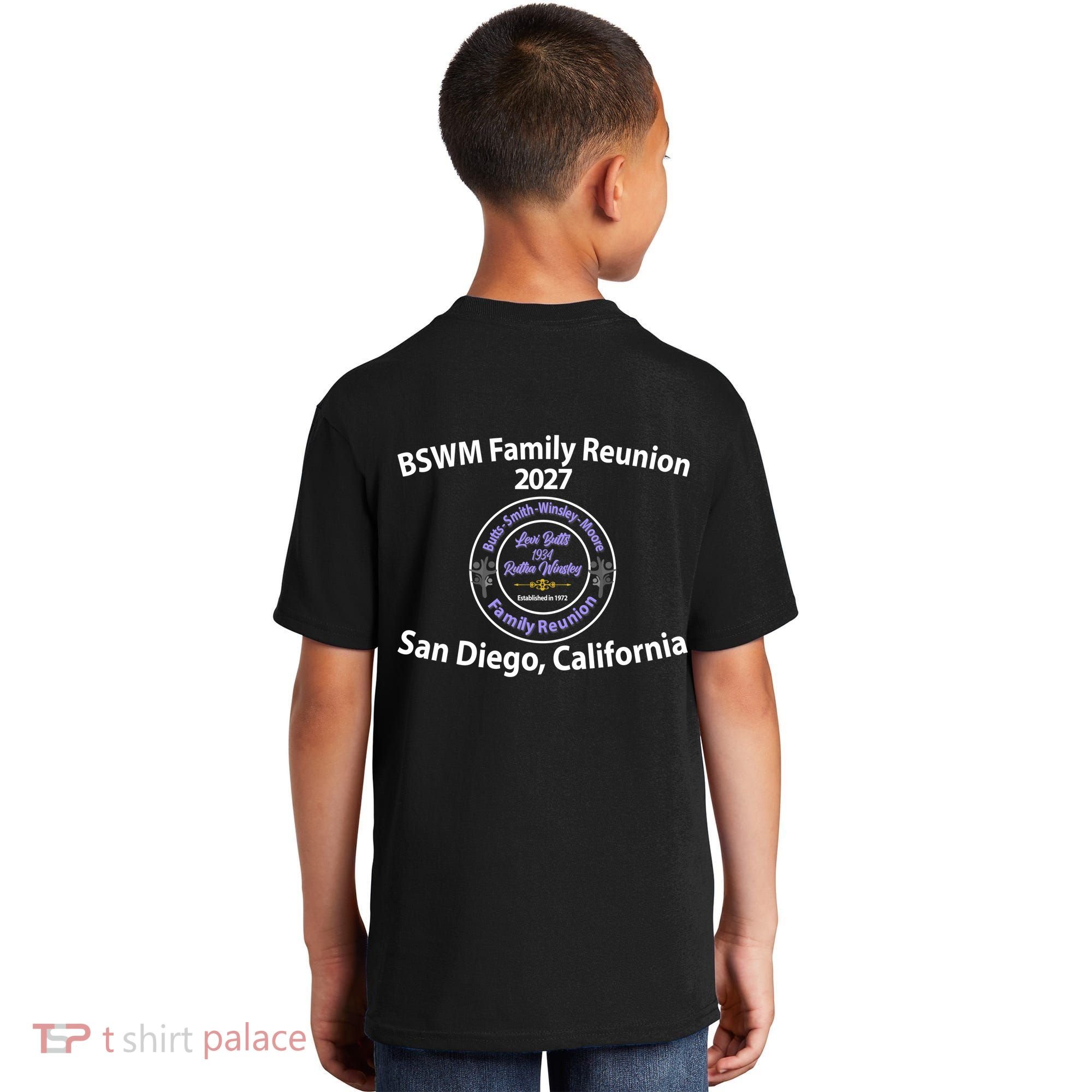 BSWM Family Reunion 2027 Kids T-Shirt