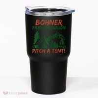 Bohner Family Reunion Pitch A Tent Raglan Gift Tumbler thumb 0