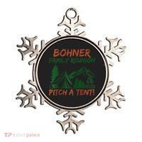 Bohner Family Reunion Pitch A Tent Raglan Gift Ornament thumb 0