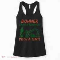 Bohner Family Reunion Pitch A Tent Raglan Gift Women's Tank Top thumb 0