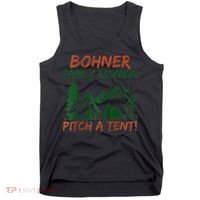 Bohner Family Reunion Pitch A Tent Raglan Gift Tank Top thumb 0