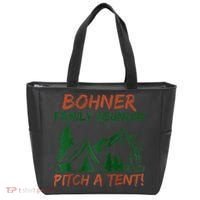 Bohner Family Reunion Pitch A Tent Raglan Gift Tote Bag thumb 0