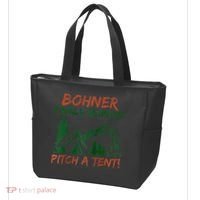 Bohner Family Reunion Pitch A Tent Raglan Gift Tote Bag thumb 3