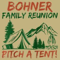 Bohner Family Reunion Pitch A Tent Raglan Gift Hoodie thumb 2