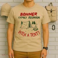 Bohner Family Reunion Pitch A Tent Family Matching T-Shirt thumb 6