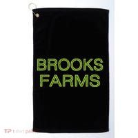 Brooks Farms Squad Family Reunion Last Name Team Cool Gift Golf Towel thumb 0