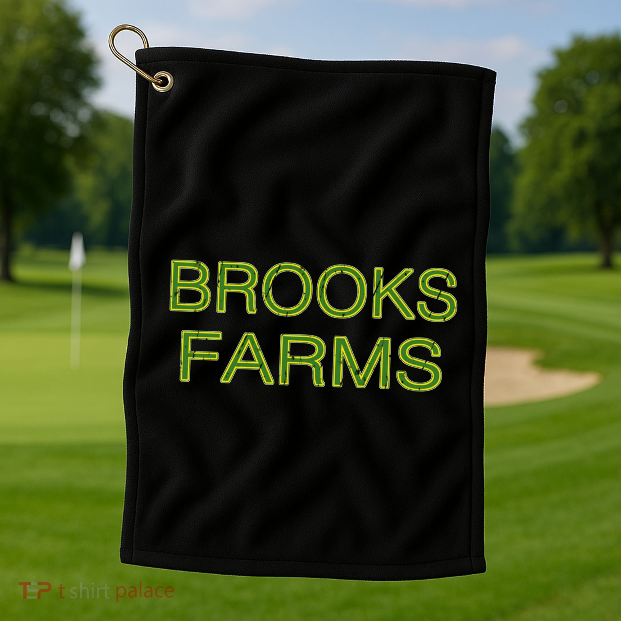 Brooks Farms Squad Family Reunion Last Name Team Cool Gift Golf Towel