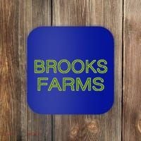 Brooks Farms Squad Family Reunion Last Name Team Cool Gift Coaster thumb 0