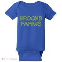 Brooks Farms Squad Family Reunion Last Name Team Cool Gift Baby Bodysuit thumb 0