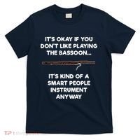 Bassoon Funny Smart People Bassoon Player T-Shirt thumb 0