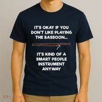 Bassoon Funny Smart People Bassoon Player T-Shirt thumb 3