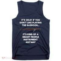 Bassoon Funny Smart People Bassoon Player Tank Top thumb 0
