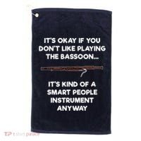 Bassoon Funny Smart People Bassoon Player Golf Towel thumb 0