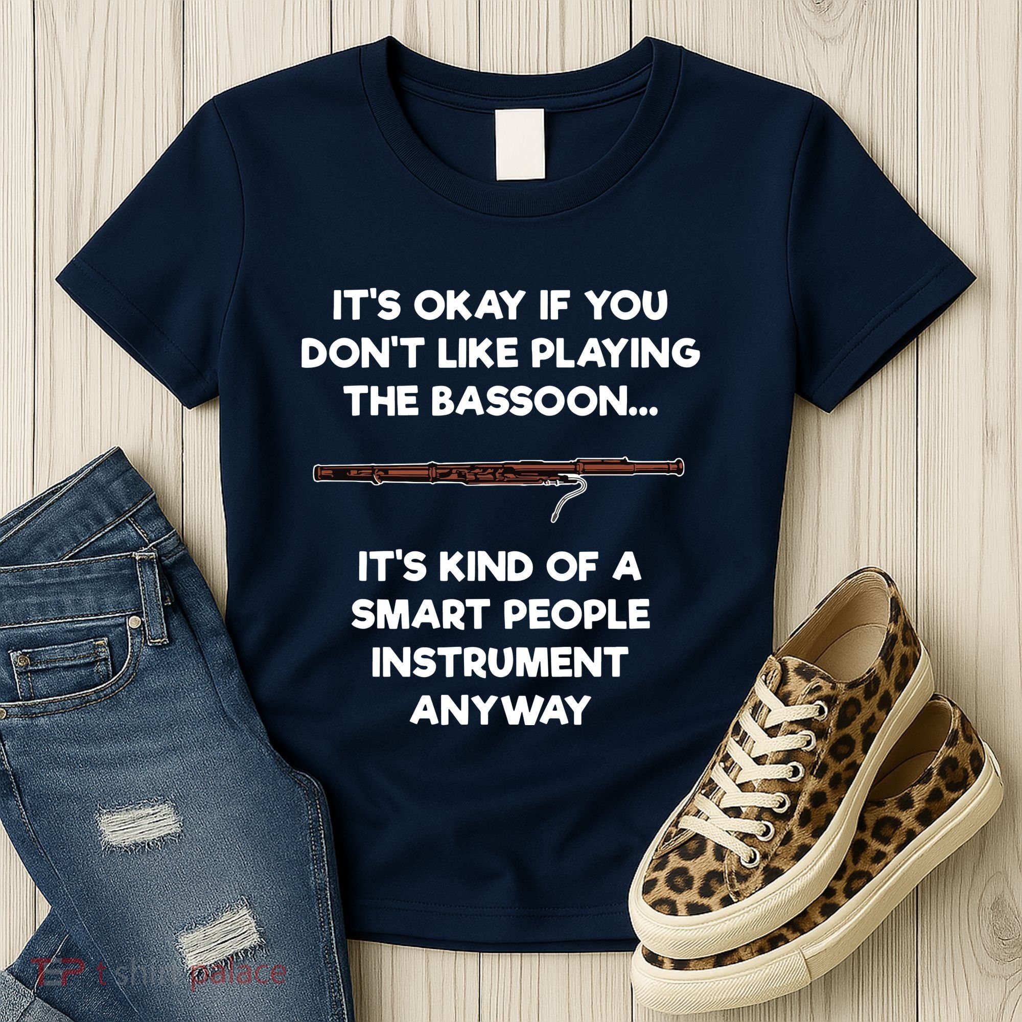 Bassoon Funny Smart People Bassoon Player Women's T-Shirt