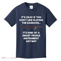 Bassoon Funny Smart People Bassoon Player Kids T-Shirt thumb 0