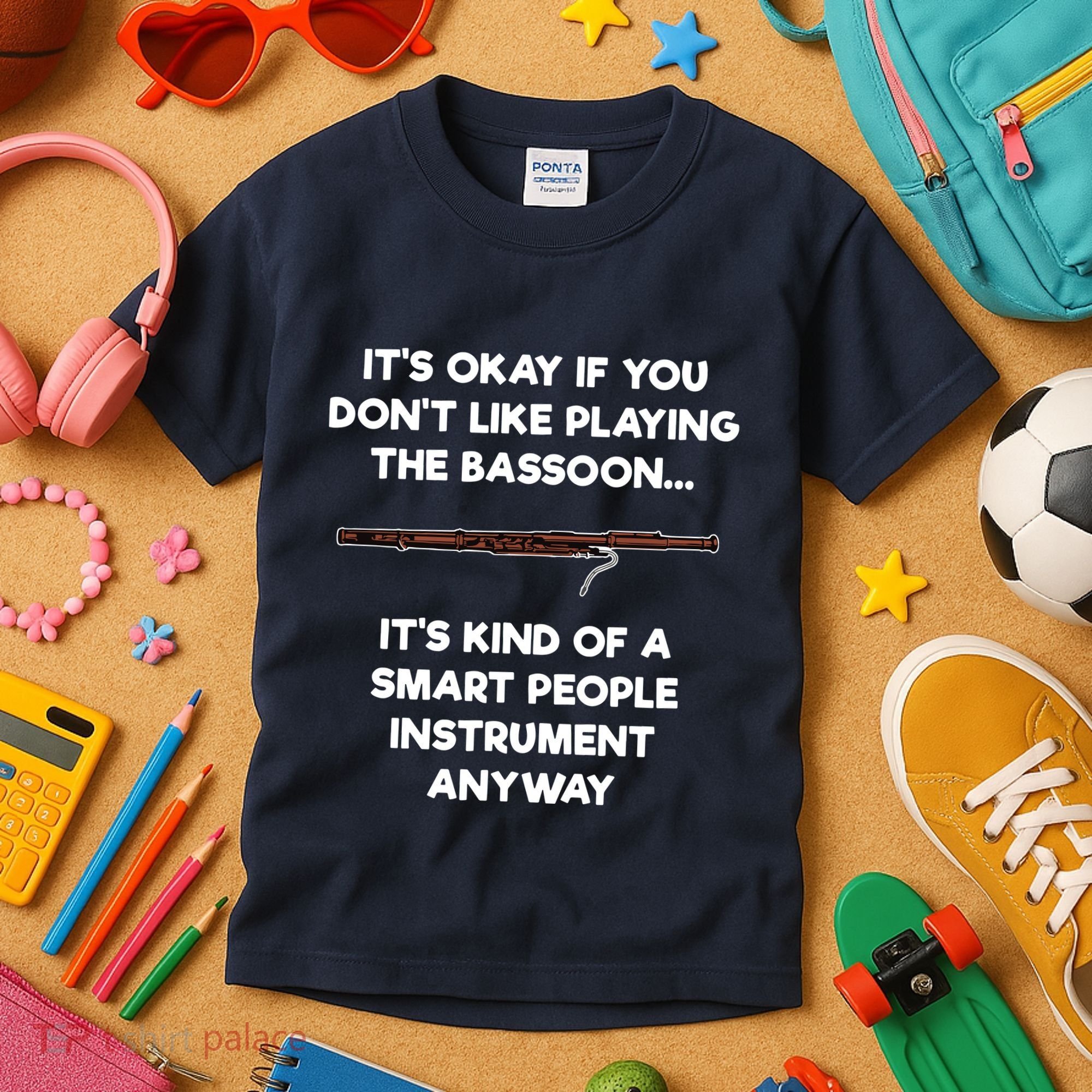 Bassoon Funny Smart People Bassoon Player Kids T-Shirt