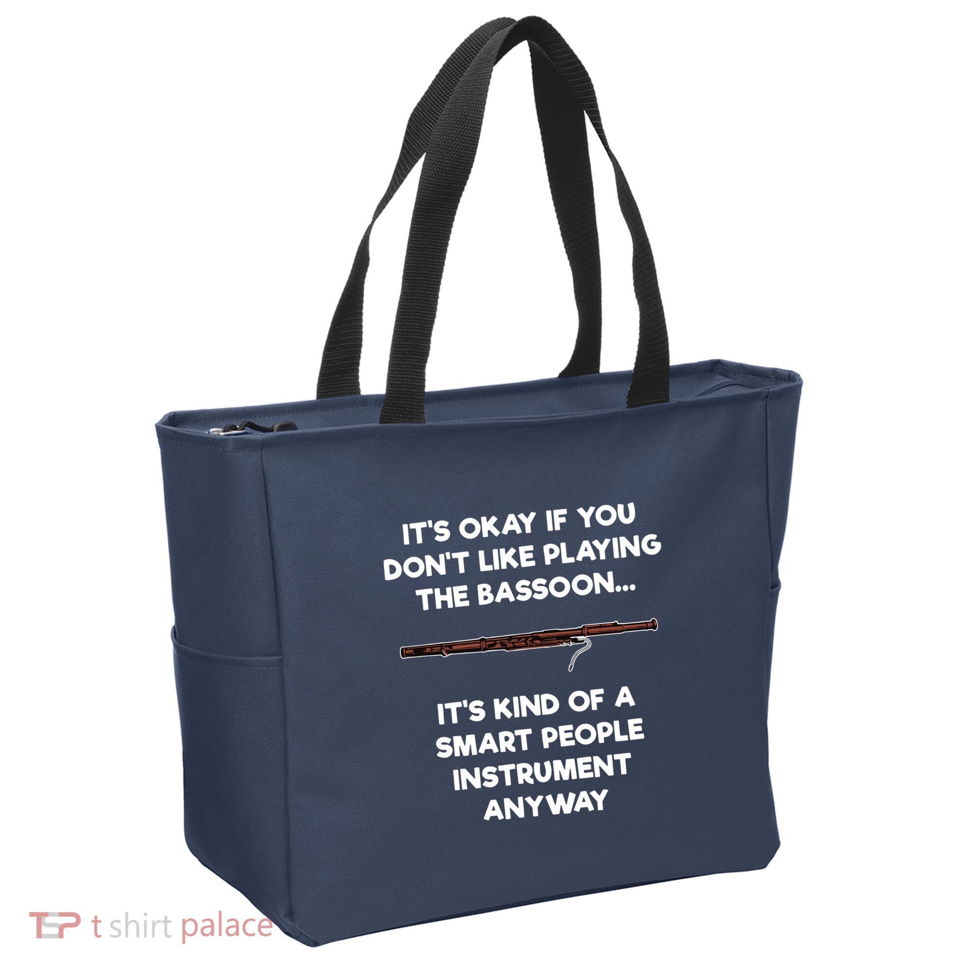 Bassoon Funny Smart People Bassoon Player Tote Bag