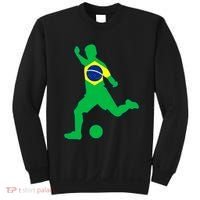 Brazil Flag Soccer Jersey Brasil Futbol Sweatshirt thumb 0