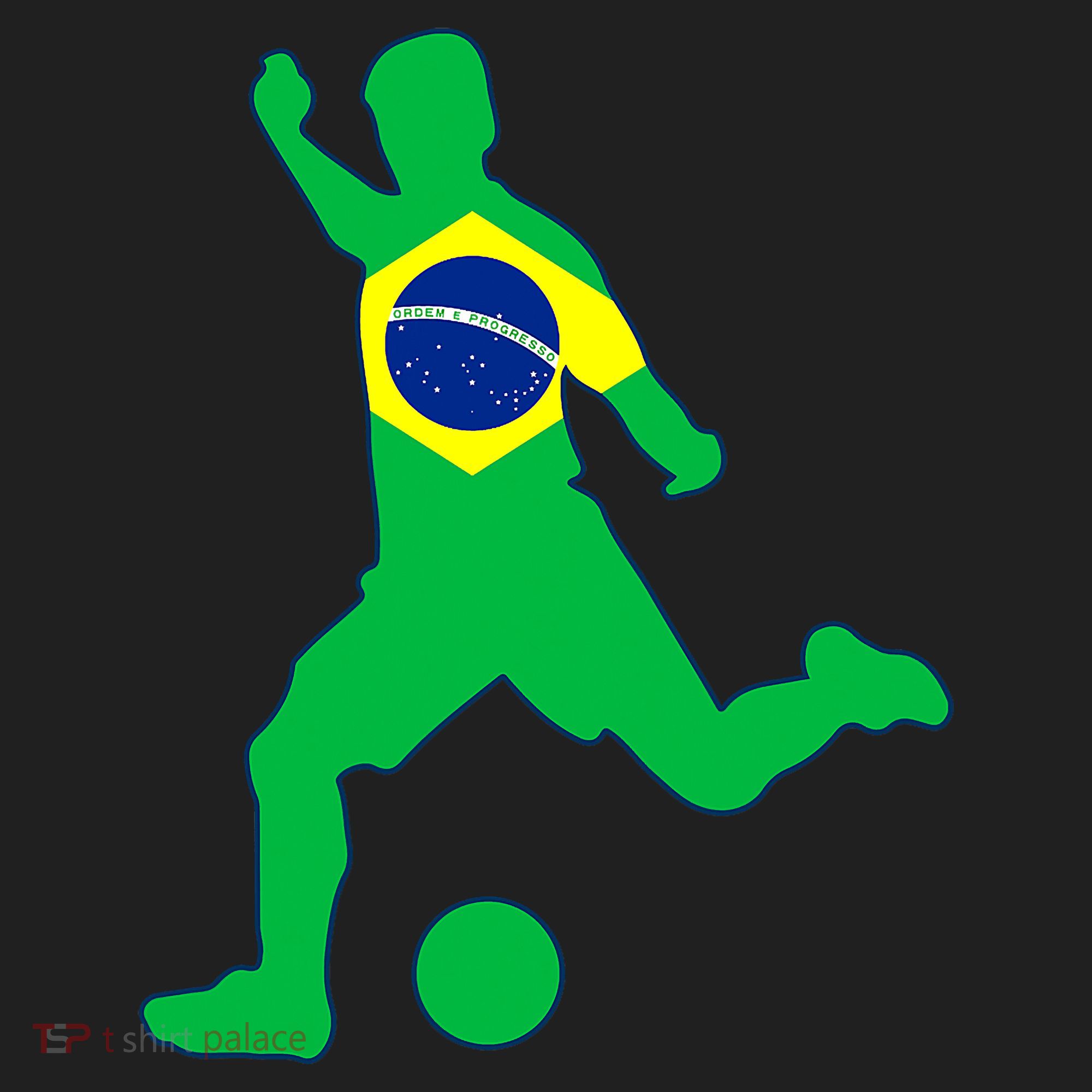 Brazil Flag Soccer Jersey Brasil Futbol Hat