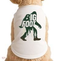 Bigfoot Forest Silhouette Retro Cryptid Wilderness Doggie Tank thumb 0