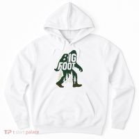Bigfoot Forest Silhouette Retro Cryptid Wilderness Hoodie thumb 0