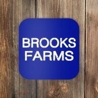 Brooks Farms Squad Family Reunion Last Name Team Great Gift Coaster thumb 0