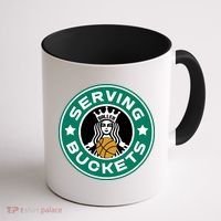 Basketball Funny Serving Buckets Great Coffee Mug thumb 1