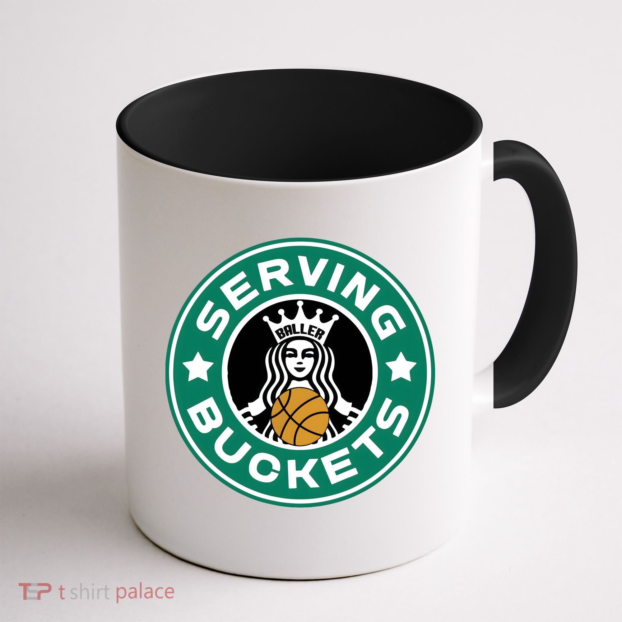 Basketball Funny Serving Buckets Great Coffee Mug