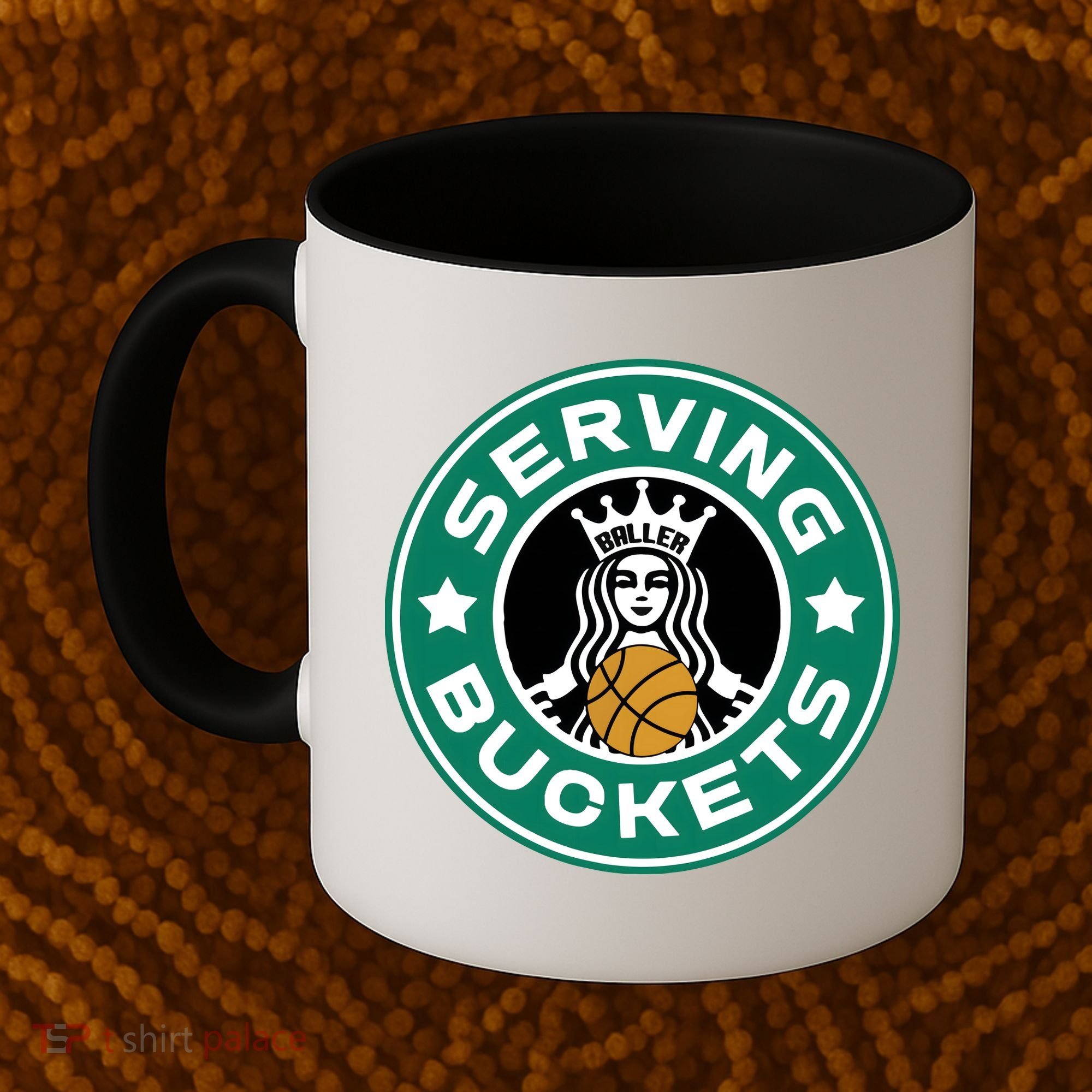 Basketball Funny Serving Buckets Great Coffee Mug