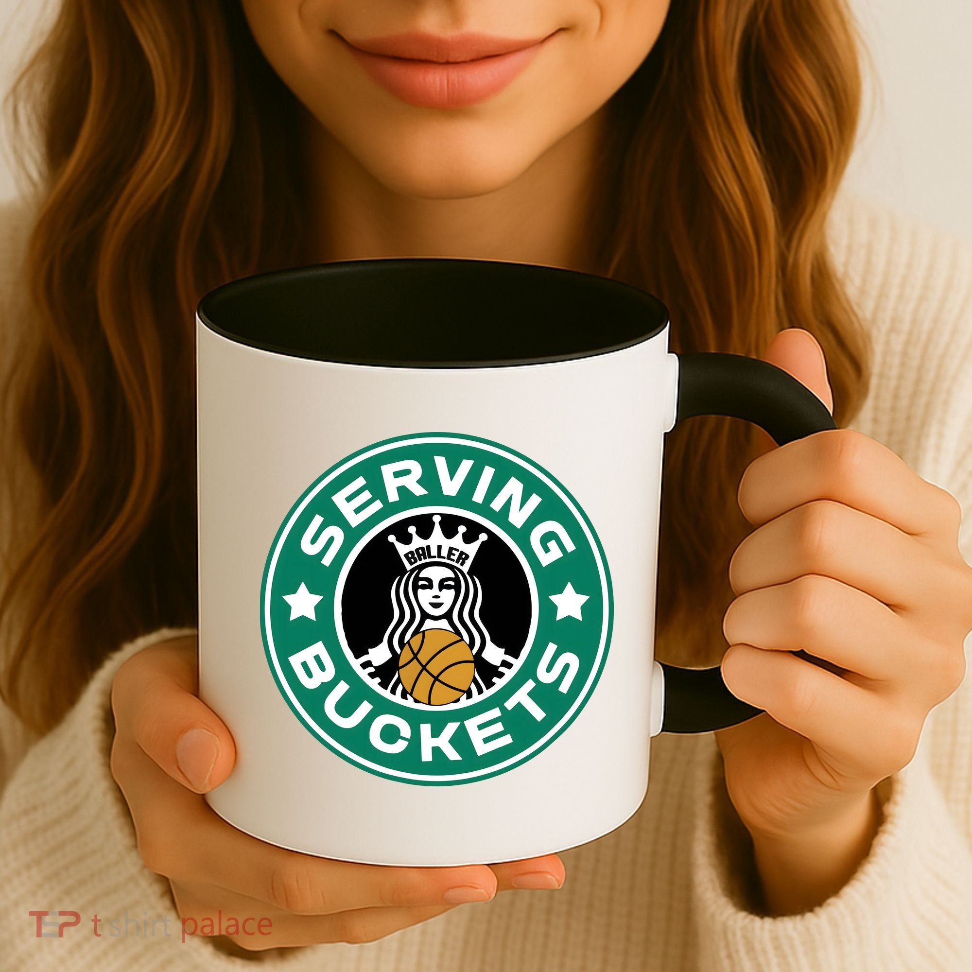 Basketball Funny Serving Buckets Great Coffee Mug