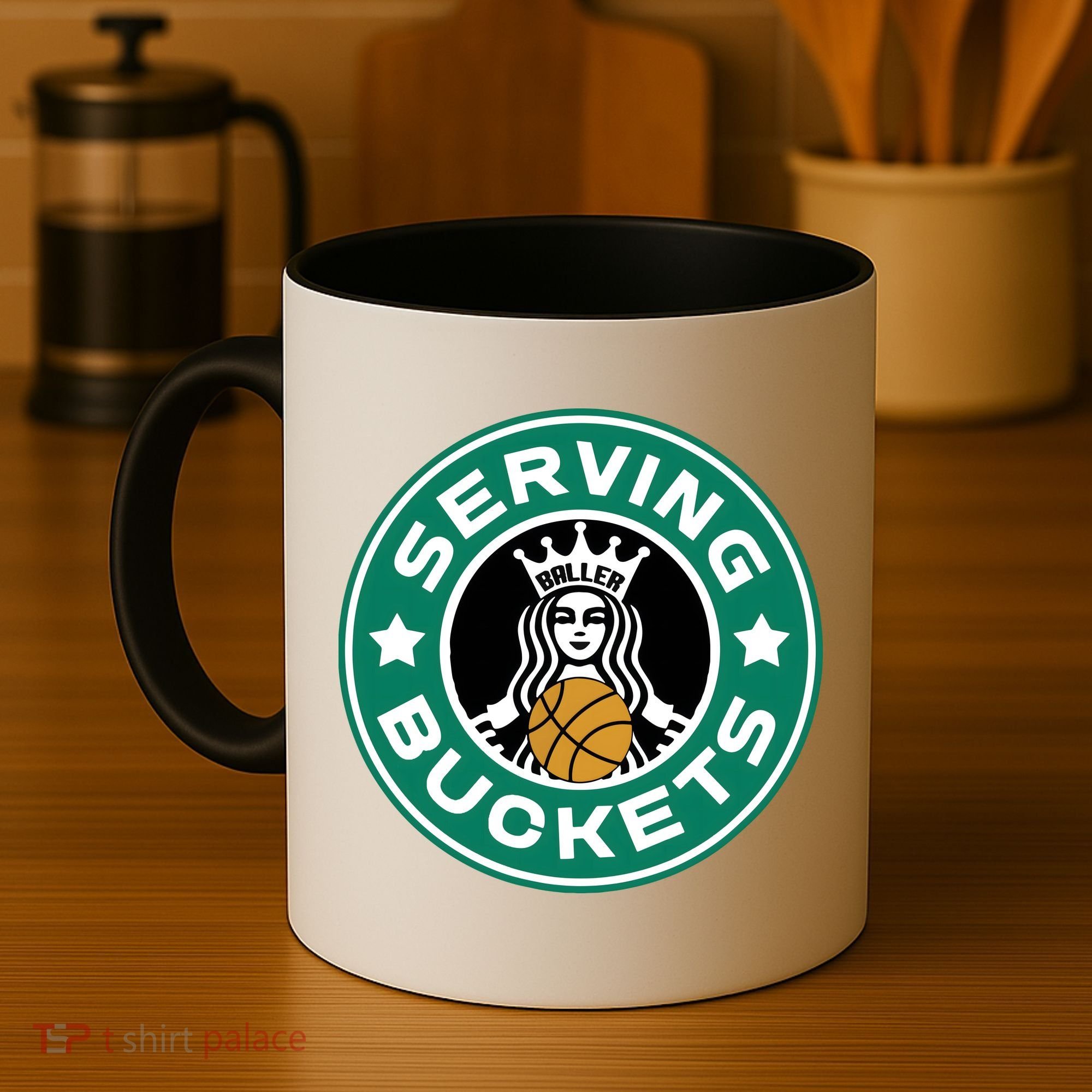 Basketball Funny Serving Buckets Great Coffee Mug