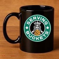 Basketball Funny Serving Buckets Great 11oz C Handle Ceramic Mug thumb 4