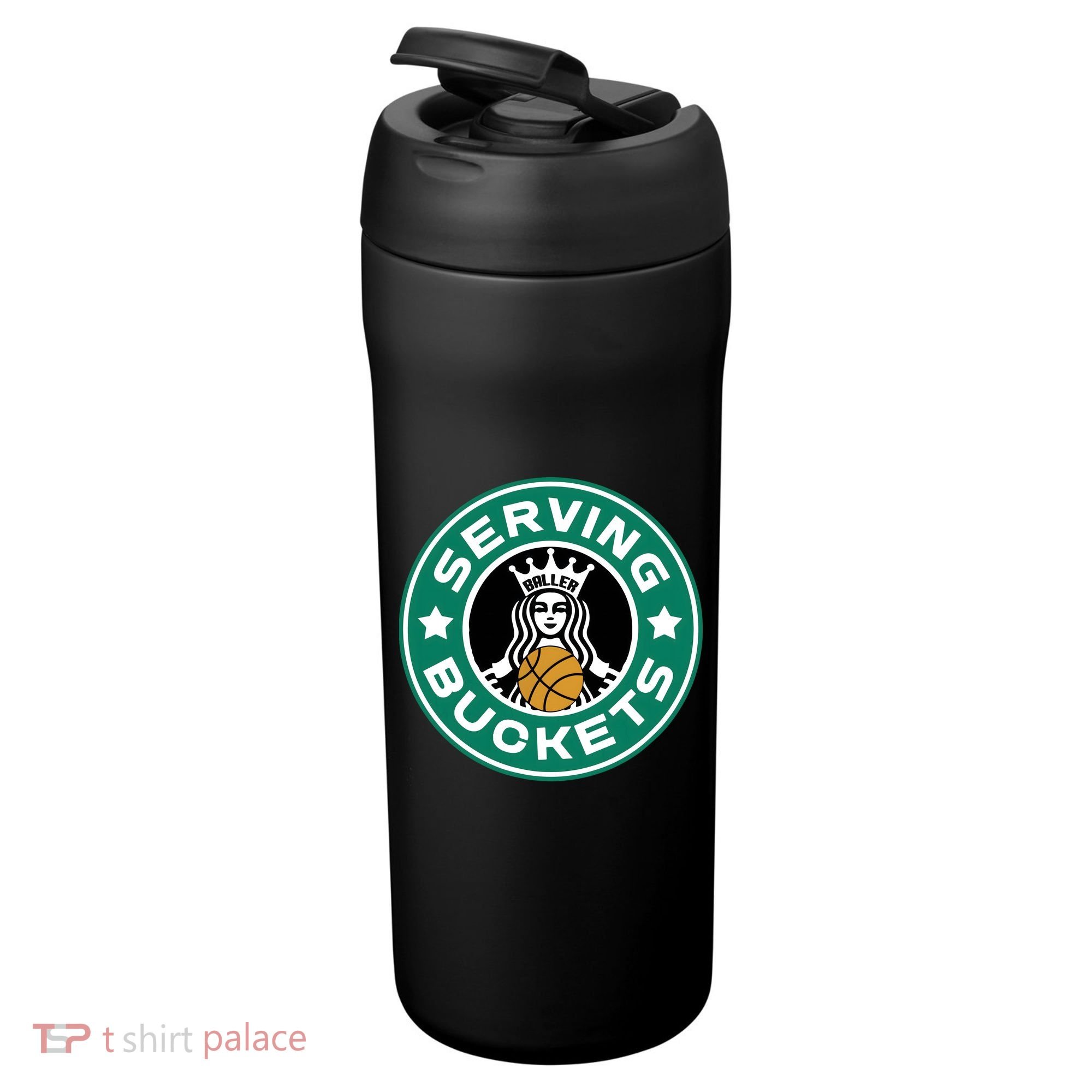 Basketball Funny Serving Buckets Great 24oz Duet Stainless Steel Tumbler