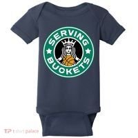Basketball Funny Serving Buckets Great Baby Bodysuit thumb 0